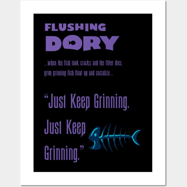 Flushing Dory Wall Art by Disney Assembled